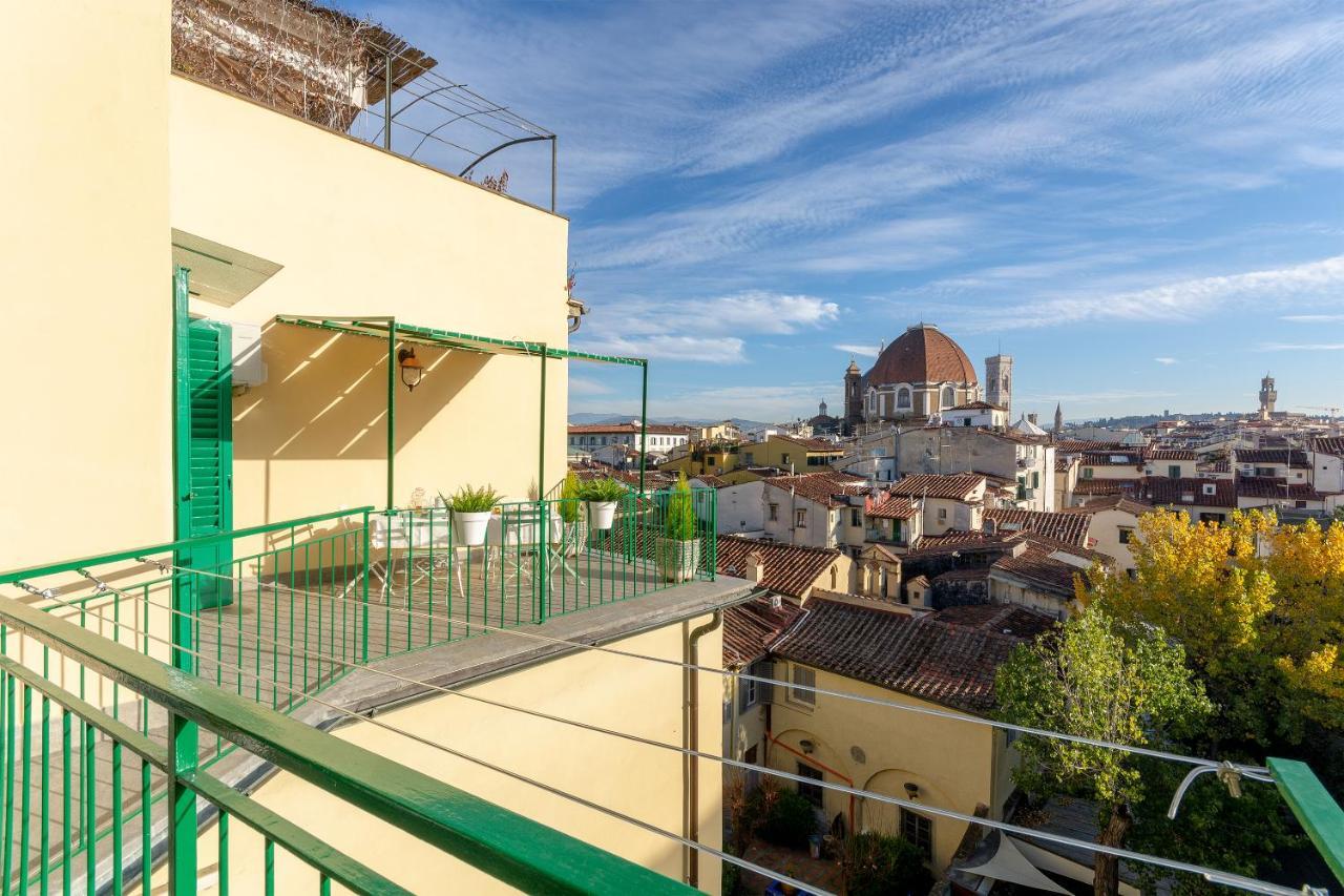 Casa Di Paola - Terrace With View In Florence Florença Exterior foto